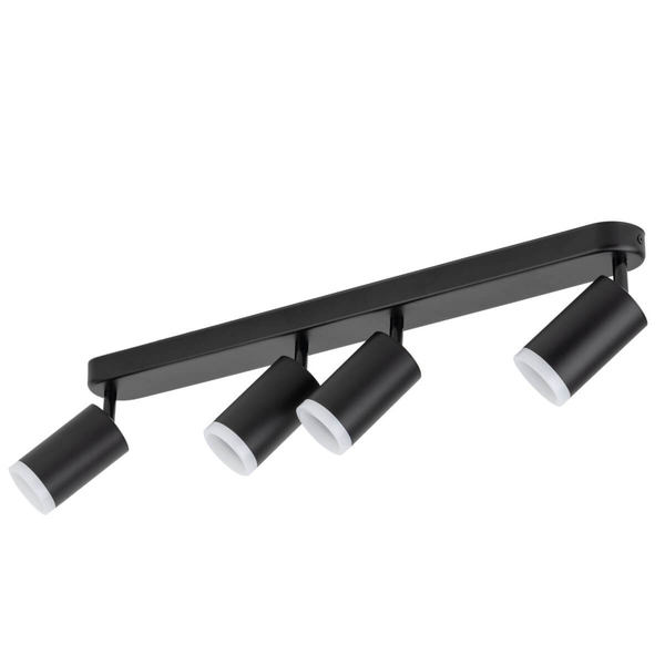 Sufitowa lampa do sypialni Jet 6916 sople z regulacją czarna