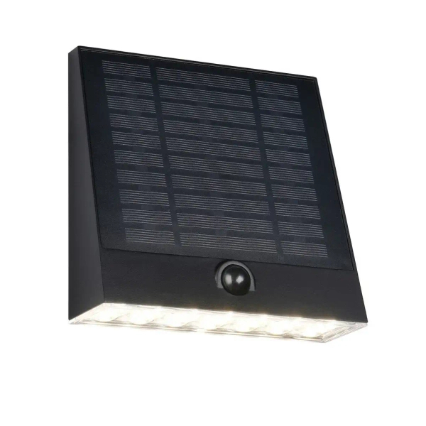 Elewacyjna lampa ALVORADA R23326102 LED 7W 4000K IP44 solarna czarny