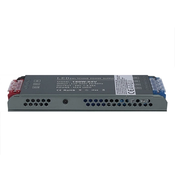 Zasilacz do taśm LED 1325 150W 24V DC metalowy czarny