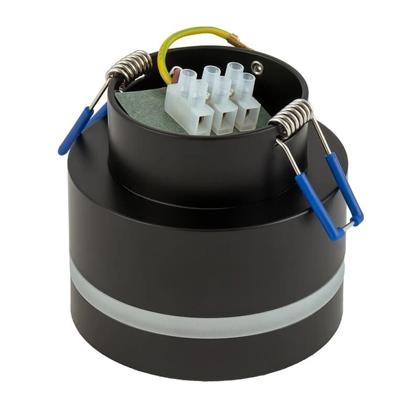 Okrągła lampa podtynkowa Murter 10489 Nowodvorski tuba okrągła czarna