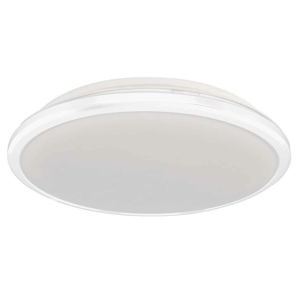 Łazienkowa LAMPA sufitowa TERMA ML6401 Milagro okrągła OPRAWA metalowa LED 18W 4000K plafon IP44 biały