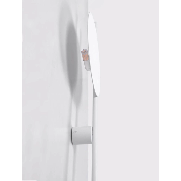 Potrójny kinkiet ścienny Pero K-5325 Kaja do jadalni metalowy biały