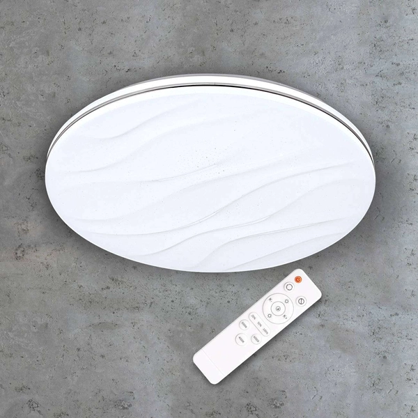 Plafon LAMPA sufitowa DESERT 310798 Polux okrągła OPRAWA LED 24W 2700-6500K biały