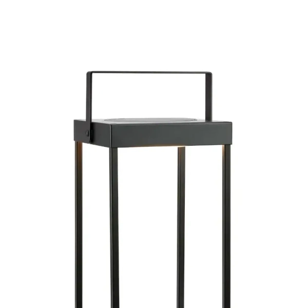 Solarna lampa zewnętrzna Pure 108880 LED 1W 3000K USB-C IP44 czarny