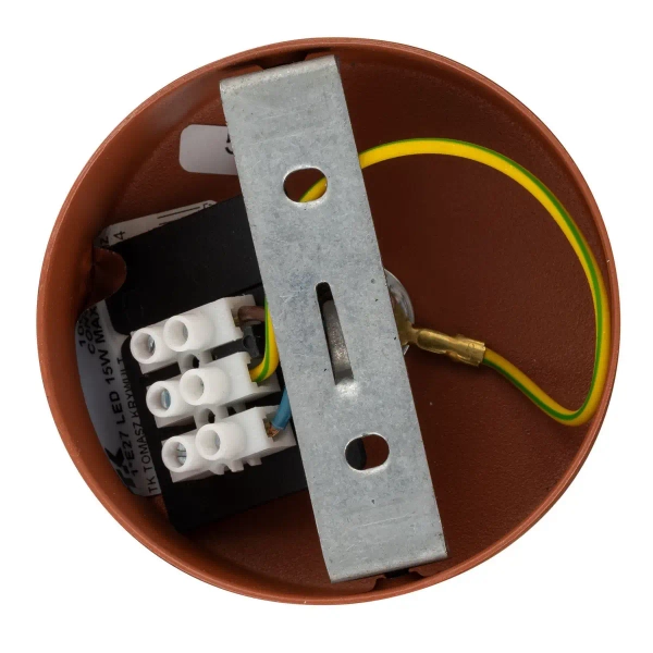 Wisząca lampa stożkowa CONO 10076 nad stół ceglany