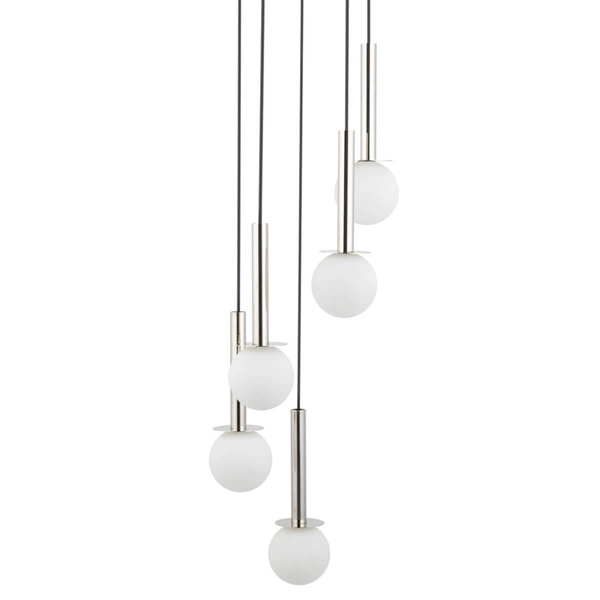 Lampa wisząca Daisy 40765 Sigma kaskada bubbles srebrna biała