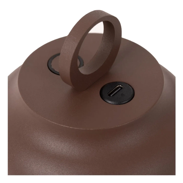 Dotykowy kinkiet ścienny Wells 33809/05/97 LED 5W 2700-4000K IP54 brązowy