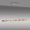 Regulowana lampa wisząca góra-dół E-POPUP brązowa 2558-97 18xLED 1,8W 2200-5000K CCt