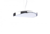 Wisząca lampa pokojowa Circulo designerski zwis biały