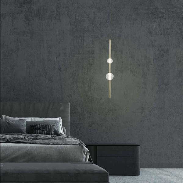 Zwis do sypialni Vaku LP-719/2P GD Light Prestige podwójna złota