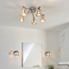Sufitowa lampa wielopunktowa Ria 96454 IP44 chrom przezroczysty