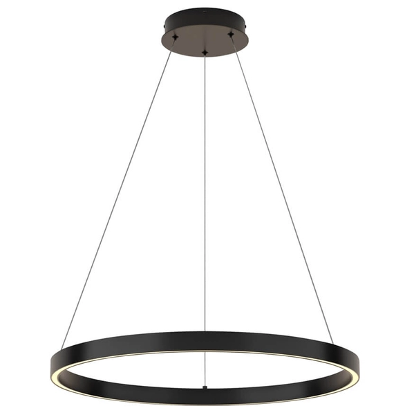 Ledowa lampa wisząca Rim MOD058PL-L32B3K 37W ring czarna