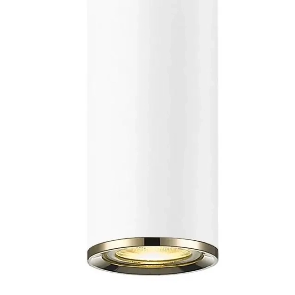 Minimalistyczna lampa przysufitowa Loya C0461-01B-A0SB Zumaline biała