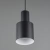 Wisząca lampa ELIOR DL132319400 Trio walec tubka do kuchni czarna