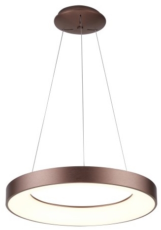 Lampa wisząca okrąg Santana AZ5007 LED 50W 3000-6500K z pilotem brązowy
