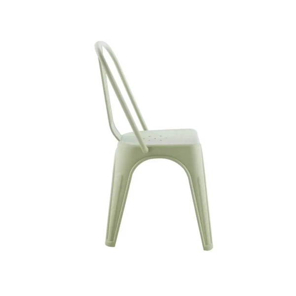 Krzesło do salonu i ogrodu PARIS zielone 5900168835825 wys. 86 cm
