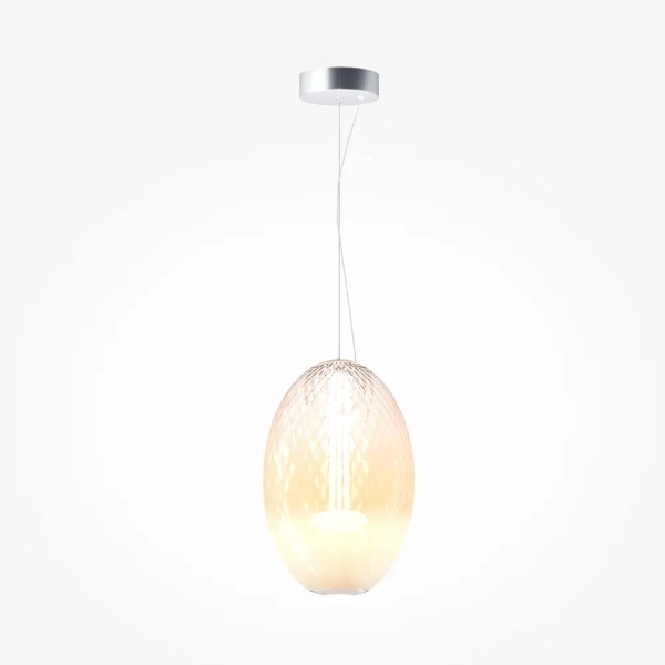 Lampa zwisająca glamour Bruma MOD397PL-L19CH2.7K LED 19W 2700K chrom