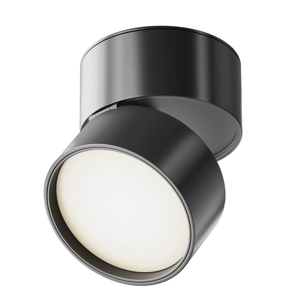 Natynkowa lampa sufitowa Onda C024CL-L12B4K LED 12W 4000K oczko czarne