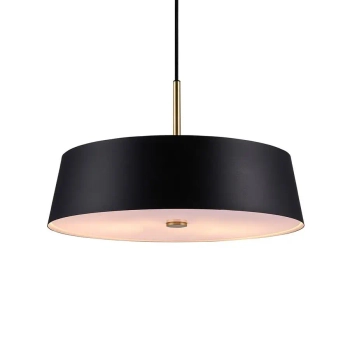 Salonowa lampa wisząca Clasi 2312623003 okrągła czarny