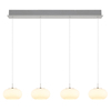 Molekułowa lampa wisząca nad stół Quintara 15744-4HN LED 24W 3000K nikiel