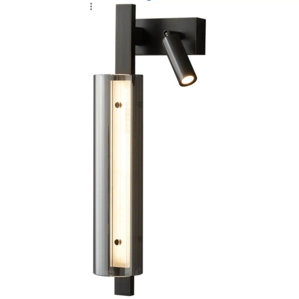 Ścienny kinkiet do sypialni SELENA CGSELENA47BK LED do czytania czarny