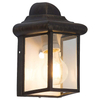 Zewnętrzna LAMPA ścienna NORVICH 8754 Rabalux elewacyjna OPRAWA ogrodowy kinkiet outdoor IP43 antyczne złoto przezroczysty