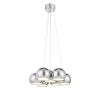 Lampa wisząca CUPOLO chrom 109167 7xE14 kulista molekułowa do salonu