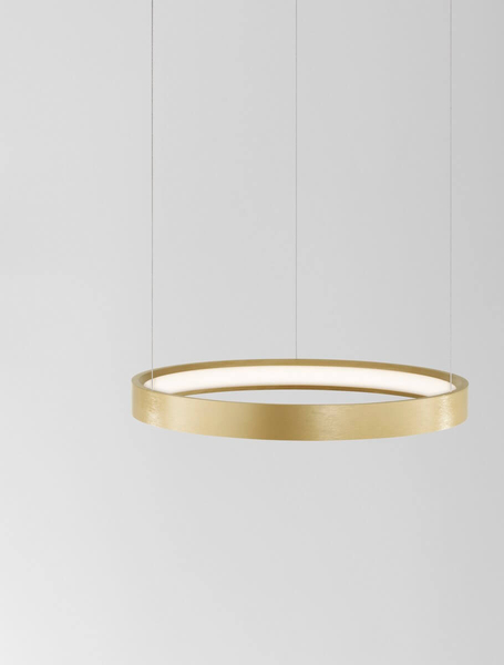 Lampa wisząca ZACAPU LE42789 obręcz nad stolik LED 30W 3000K złota