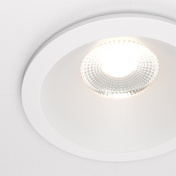 Lampa balkonowa podtynkowa Zoom DL034-L12W4K-D-W LED 12W 4000K IP65 biała