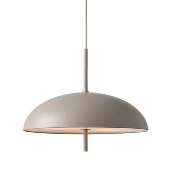 Kopułowa lampa wisząca Versale 2420013009 metalowa brązowy