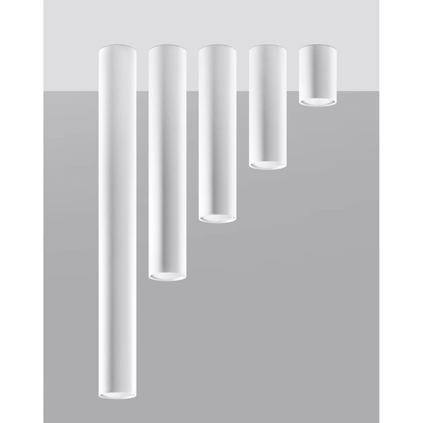 Minimalistyczny downlight sufitowy SL.0997 biały do holu