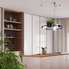 Kuchenna lampa wisząca PLANT 5005 Zumaline kwietniki kule czarna biała