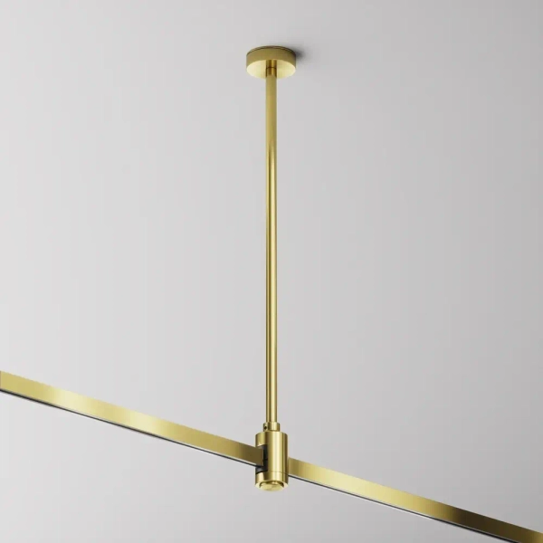 Sufitowy uchwyt do szyn magnetyczny Flarity TRA158C-BL1-BS mosiądz