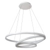 Lampa zwis TRINITI 46402/99/31 Lucide LED 136W 3000K pierścienie biała