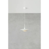 Nowoczesna lampa wisząca Piny 108874 nad stół dysk biały