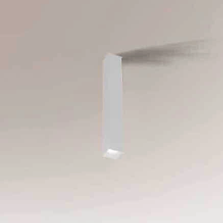Lampa sufitowa Doha 7748 Shilo słupek podłużna prostokąt biała