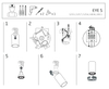 LAMPA sufitowa EYE S 5255 Nowodvorski metalowa OPRAWA downlight tuba biała