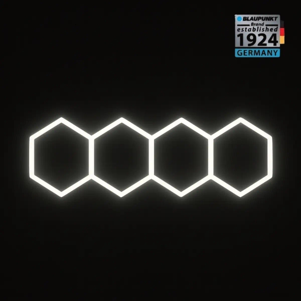 Panel sufitowy plaster miodu HEX-440-Y7-V11-PS1 LED 151W 4000K IP54 biały