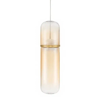 Ścienny cylindryczny zwis REBALVO LE45203 LED 7W 3000K  złota