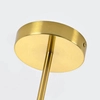 Loftowa LAMPA sufitowa DORADO LP-002/6P Light Prestige metalowa OPRAWA szklane kule plafon molekuły złote białe