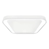 Kwadratowa lampa sufitowa Quadro LED 38W 3000-6000K do holu biała