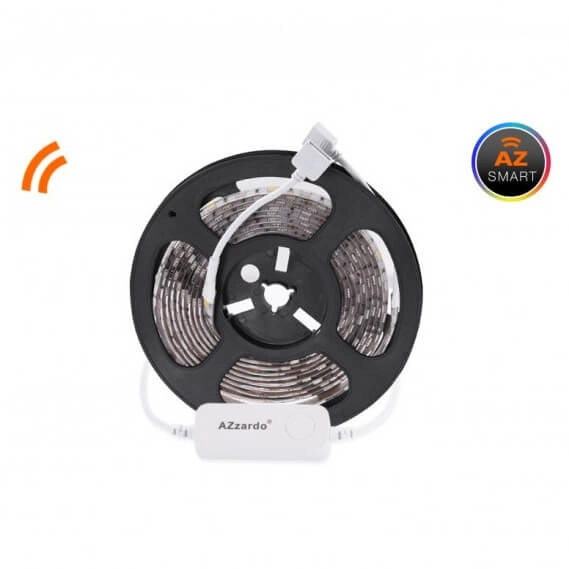 Taśma sterowana aplikacją LED AZ3474 LED 4000K IP65 RGB przezroczysty