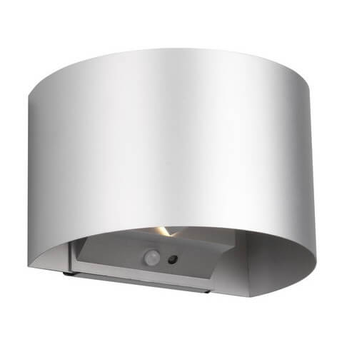 Lampa ścienna ogrodowa Talent R27769187 LED 2W 3000K IP44 srebrna
