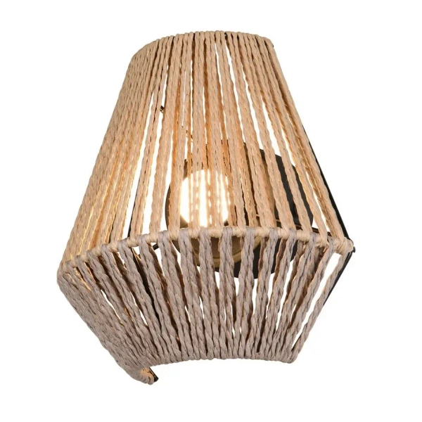 Ścienna lampa boho LIRA R25991126 LED 1,5W 3000K ściemnialna czarny brązowy