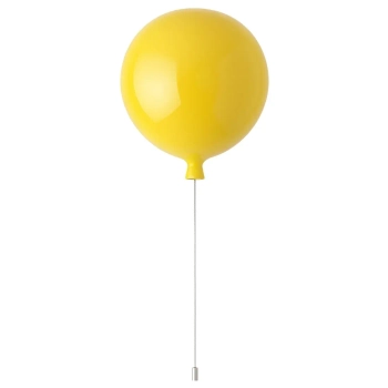 Dekoracyjna lampa wisząca Baloon LWBAL-Z dziecięca żółta
