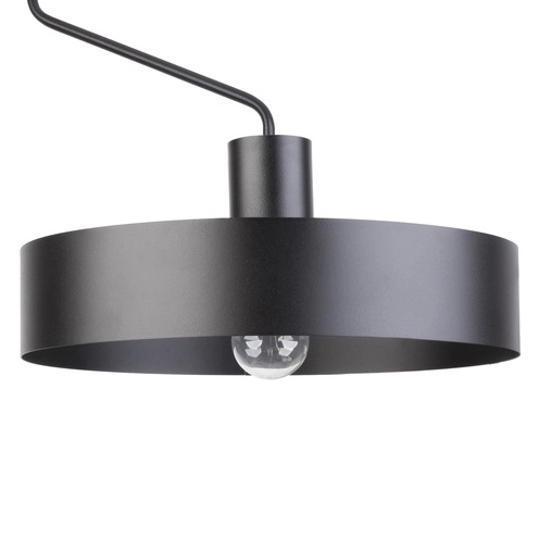 Natynkowa LAMPA sufitowa JUMBO 31533 Sigma metalowa OPRAWA na wysięgnikach plafon czarny