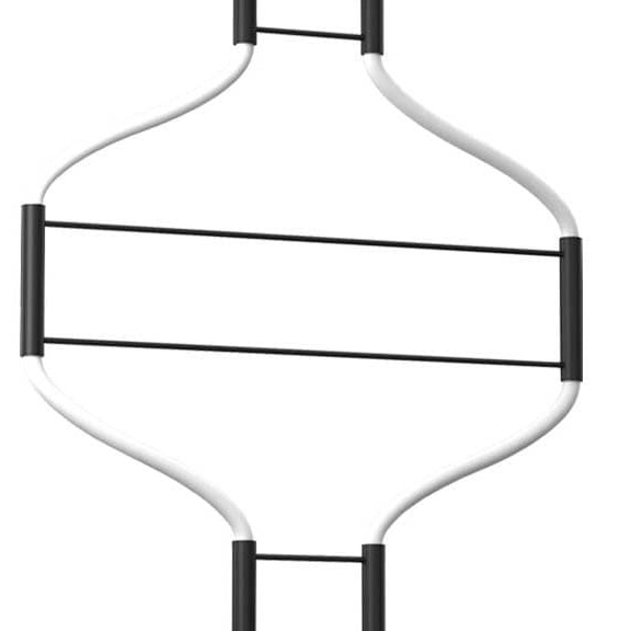 Designerska lampa wisząca ALHA 9052 Shilo LED 36W 3000K czarna