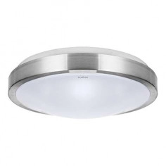 LAMPA sufitowa ALEX 03563 Ideus natynkowa OPRAWA okrągła LED 18W 4000K plafon IP44 srebrny biały