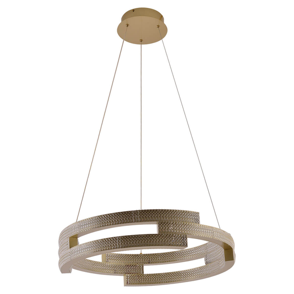 Lampa wisząca Tarja LP-1810/1P GD LED 36W 3000-6000K metalowa złota