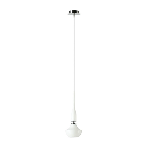 Wisząca lampa metalowa Tasos AZ0260 nad wyspę biała